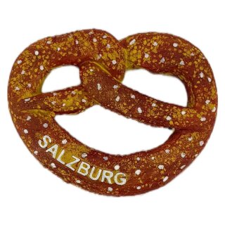 Kühlschrankmagnet Magnet Polyresin Breze Brezel - Salzburg