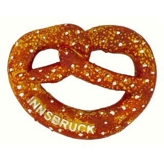 Kühlschrankmagnet Magnet Polyresin Breze Brezel - Innsbruck