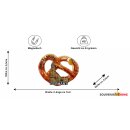 Souvenir Kühlschrankmagnet – Brezel mit...