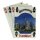 Frankfurt Magnet Spielkarten Design mit Skyline und Main