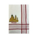 Geschirrtuch Tuch Handtuch ca. 65 x 40cm Deutschland Passau Dom St. Stephan Rot
