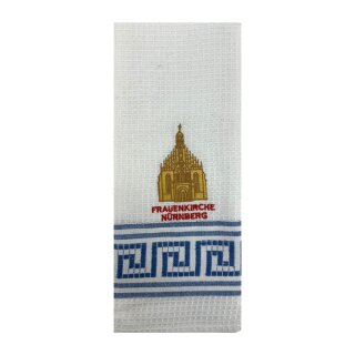 Handtuch FRAUENKIRCHE NÜRNBERG BLAU