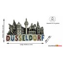 Magnet Polyresin Kühlschrankmagnet Souvenir Mitbringsel - Düsseldorf
