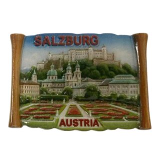 Magnet Polyresin Kühlschrankmagnet Souvenir Mitbringsel Sommer - Salzburg