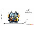 Magnet Polyresin Kühlschrankmagnet Souvenir Mitbringsel Krug Bierkrug - Frankfurt