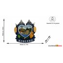 Magnet Polyresin Kühlschrankmagnet Souvenir Mitbringsel Krug Bierkrug - Koblenz