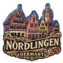 Holzmagnet Kühlschrankmagnet Magnet Nördlingen...
