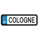 Blechschild Metall Klein - Cologne KFZ 26 x 7 cm