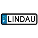 Blechschild Metall Klein - Lindau KFZ 26 x 7 cm