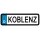 Blechschild Metall Klein - Koblenz KFZ 26 x 7 cm