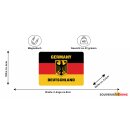 Blech Magnet Metallmagnet - Deutschland-Germany