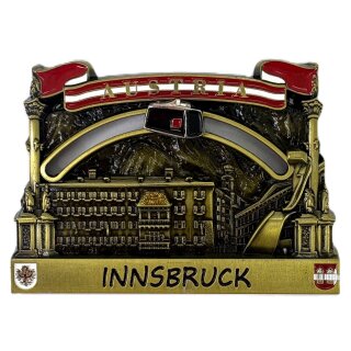 Metallmagnet Innsbruck Gold