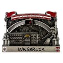 Metallmagnet Inssbruck Silber