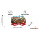 Kühlschrankmagnet – Nürnberg Altstadt...