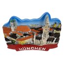 Kühlschrankmagnet – München Marienplatz Motiv – München