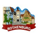 Kühlschrankmagnet Souvenir – Rothenburg ob der...