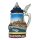 Souvenir Kühlschrankmagnet im Bierkrug Design – Regensburger Altstadt Panorama mit Dom & Steinerner Brücke, detailreicher 3D Magnet – Reiseandenken & Geschenkidee - Regensburg