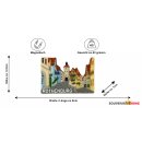 Kühlschrankmagnet Souvenir – Rothenburg 3D