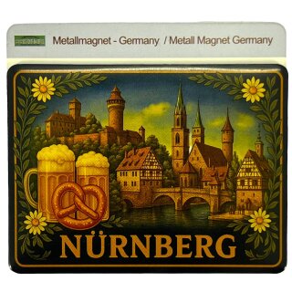 Blech Magnet Metallmagnet - Nürnberg