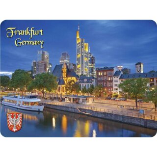 Blech Magnet Metallmagnet - Frankfurt Germany