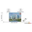 Blech Magnet Metallmagnet - Frankfurt Germany F1