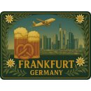 Blech Magnet Metallmagnet - Frankfurt F2