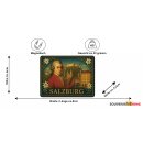 Blech Magnet Metallmagnet - Salzburg S3