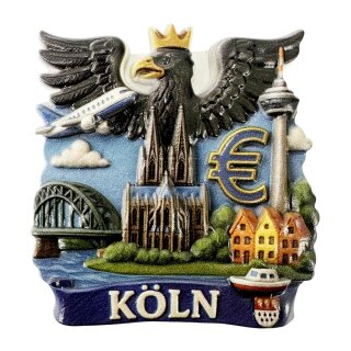 Polyresin Magnet Köln