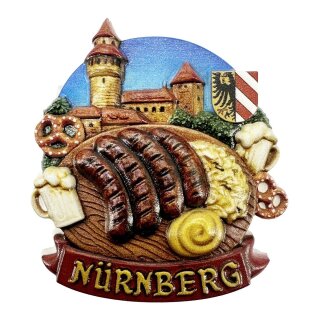 Polyresin Magnet Nürnberg