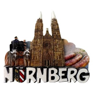 Magnet Polyresin Nürnberg