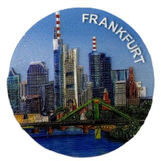 Magnet Polyresin Rond Frankfurt