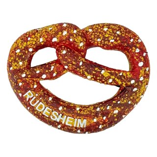 Kühlschrankmagnet Magnet Polyresin Breze Brezel - Rüdesheim