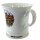 Kaffeehaferl, Barockhenkel Gold Groß 10,2 cm Nürnberg Tasse