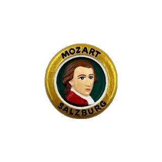 Magnet Salzburg Mozart Taler Gold