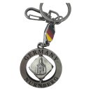 Schlüsselanhänger Würfel CUBE BRD Nürnberg Silber  Farbe Germany Deutschland Beste Qualität