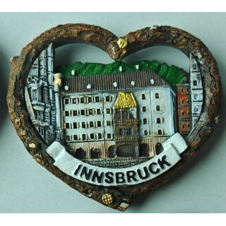 Innsbruck Herz Magnet