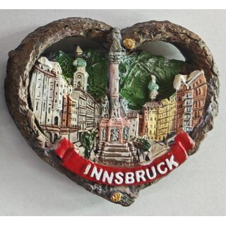 Innsbruck Herz Magnet