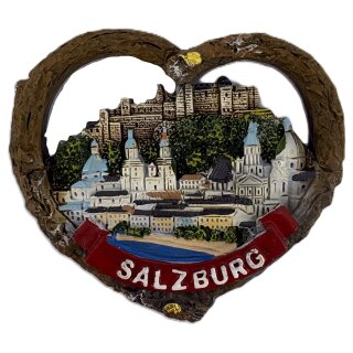 Salzburg Herz Magnet