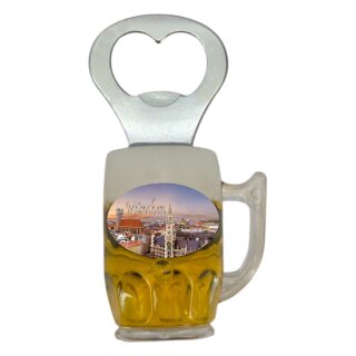 Flaschenöffner Bierkrug Massbier Bier München M4