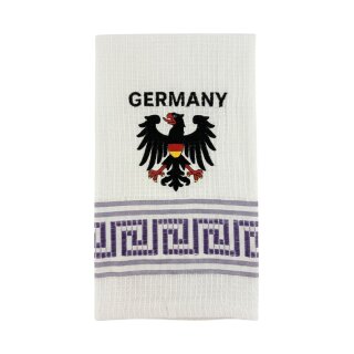 Geschirrtuch Tuch Handtuch ca. 60 x 40cm Deutschland Germany Bundesadler Lila