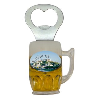 Flaschenöffner Bierkrug Massbier Bier Magnet Köln