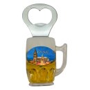 Flaschenöffner Bierkrug Massbier Bier Magnet Cologne