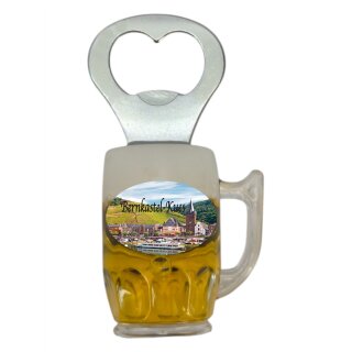 Flaschenöffner Bierkrug Massbier Bier Magnet Bernkastel-KUES