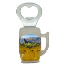 Flaschenöffner Bierkrug Massbier Bier Magnet...