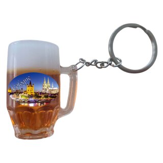 Schlüsselanhänger Bierkrug Massbier Bier Cologne