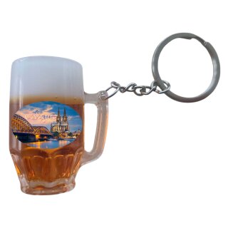 Schlüsselanhänger Bierkrug Massbier Bier Köln Cologne