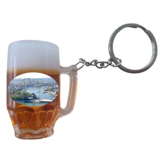 Schlüsselanhänger Bierkrug Massbier Bier Koblenz