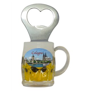 Flaschenöffner Bierkrug Massbier Bier Cologne