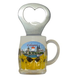 Flaschenöffner Bierkrug Massbier Bier Cologne