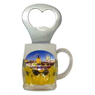 Flaschenöffner Bierkrug Massbier Bier Cologne
